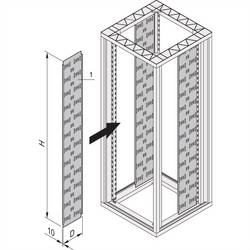 nVent SCHROFF 23117021 vedení kabelů (š x v) 150 mm x 1934 mm 1 ks