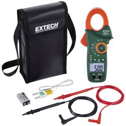 Extech Extech EX820A digitální proudové kleště, IR teploměr, LoZ, CAT IV 600 V, Displej (counts): 6000