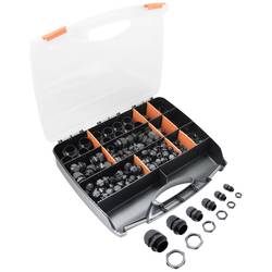 Quadrios 2102CA112 souprava kabelových průchodek voděodolná PA66 černá (RAL 9005) 1 sada