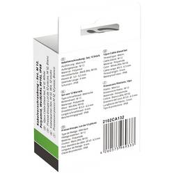 Quadrios 2102CA132 souprava kabelových průchodek vodotěsná M12 M12 PA66 bílá 1 sada