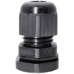 Quadrios 2102CA127 souprava kabelových průchodek vodotěsná M16 M16 PA66 černá 1 sada