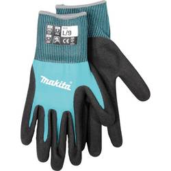 Makita P-84698 Arbeitshandschuhe Nitril Gr.9(L) pracovní rukavice Velikost rukavic: 9, L EN 388:2016+A1:2018 ISO 21420:2020 PSA kat. II 1 ks