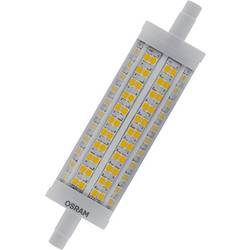 OSRAM HOMELIGHTING 4058075432574 LED Energetická třída (EEK2021) E (A - G) R7s válcový tvar 18.2 W = 150 W teplá bílá (Ø x v) 28 mm x 118 mm stmívatelná 1 ks