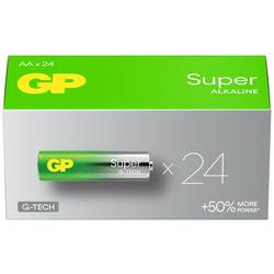 GP Super tužková baterie AA alkalicko-manganová 1.5 V 24 ks