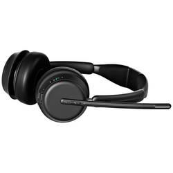 EPOS Impact 1061T Headset otevřená (On Ear) Bluetooth® stereo černá headset, vč. nabíjecí a dokovací stanice Počítače