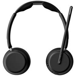 EPOS Impact 1061T Headset otevřená (On Ear) Bluetooth® stereo černá headset, vč. nabíjecí a dokovací stanice Počítače