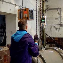 PCE Instruments PCE-DDM 3 jeřábová váha PCE-DDM 3 Max. váživost 3000 kg na baterii kov
