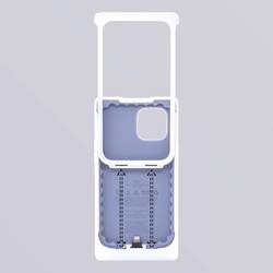 Beam Mobile Beam Mobile Healthcare Schutzhülle mit integriertem Zusatzakku Cover Apple iPhone 14, iPhone 13, iPhone 12, iPhone 12 Pro bílá odolné vůči nárazům,