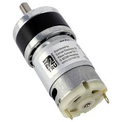 TRU COMPONENTS stejnosměrný elektromotor převodový TC-NPG2404005, TC-13609504, 24 V/DC, 0.6 A, 0.034 Nm, 1043 ot./min, hriadeľ 6 mm, 1 ks