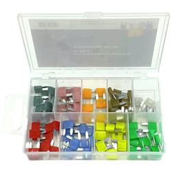 ESKA341.750 mini plochá pojistka pro motorová vozidla , 32 V, 2 A, 4 A, 5 A, 7.5 A, 10 A, 15 A, 20 A, 25 A, 30 A, 80 ks