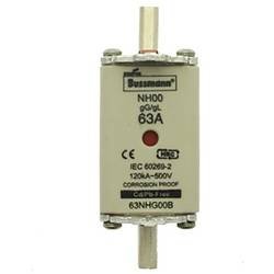 Eaton 63NHG00B NH pojistka s mechanickým ukazatelem zajištění Vhodné pro (pojistky) velikost pojistky 000 - 4 Velikost pojistky = 00 63 A 500 V 3 ks