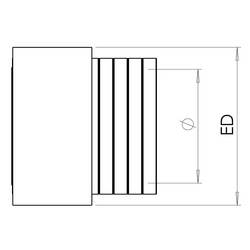 Wiska 10109032 BMCG-PVC-S-12-LG Ochranná hadice šedá 12 mm 30 m