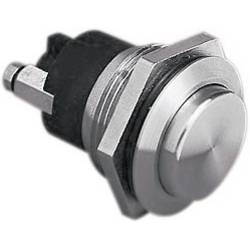 Bulgin MP0037/2 tlačítko antivandal 50 V 1 A 1x vyp/(zap) bez aretace (Ø x d) 21.5 mm x 31.8 mm IP68 (těsnění čelního panelu) 1 ks