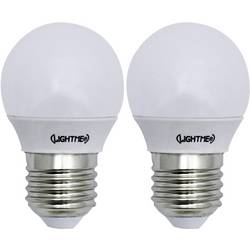 LightMe 5bSA-P250ST-A1 LED Energetická třída (EEK2021) F (A - G) E27 kapkový tvar 3 W = 25 W teplá bílá (Ø x d) 45 mm x 78 mm 2 ks