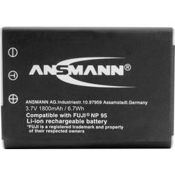 Ansmann NP-95 akumulátor do kamery Náhrada za orig. akumulátor NP-95 3.7 V 1800 mAh