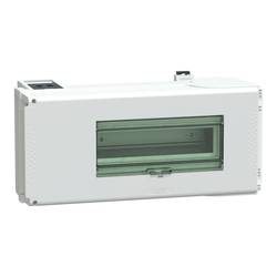 Schneider Electric KSB100SM512 Ks vývodní skříňka, 100A, prázdná, 3L+Pen, 12 dílčích jednotek Příslušenství pro malé rozvodnice bílá 1 ks