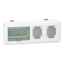 Schneider Electric KNB32CP Vstupní adaptéry KN, 32A, prázdný pro 8 modulárních jednotek + 2 zásuvkové lišty Příslušenství pro malé rozvodnice vícebarevná 1 ks