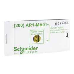 Schneider Electric AR1MA011 držák označení Druh montáže: zasouvat výstražná žlutá Počet markerů: 600 200 ks