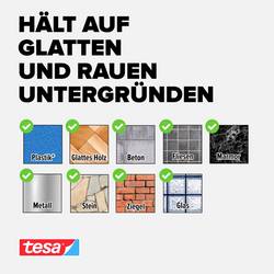 tesa Ultra Power Lock pásek se suchým zipem, (d x š) 1 m x 25 mm, 1 ks