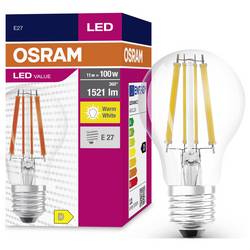 OSRAM HOMELIGHTING AC41124 LED Energetická třída (EEK2021) D (A - G) E27 klasická žárovka 11 W = 100 W teplá bílá (Ø x v) 60 mm x 105 mm nestmívatelné 1 ks
