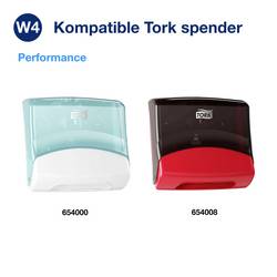 TORK 500479 papírové utěrky, skládané bílá 4 ks