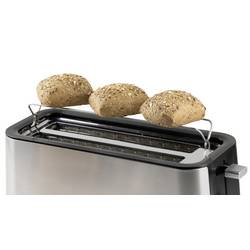 DOMO TOASTER 2 Schlitze für 4 Toasts topinkovač s vestavěnou funkcí ohřívání pečiva