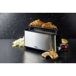 DOMO TOASTER 2 Schlitze für 4 Toasts topinkovač s vestavěnou funkcí ohřívání pečiva