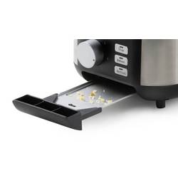 DOMO TOASTER 2 Schlitze für 4 Toasts topinkovač s vestavěnou funkcí ohřívání pečiva