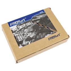 FRITZFURT 3111-1019 HSS-G sada spirálových vrtáku do kovu 19dílná 1.0 mm, 1.5 mm, 2.0 mm, 2.5 mm, 3.0 mm, 3.5 mm, 4.0 mm, 4.5 mm, 5.0 mm, 5.5 mm, 6.0 mm, 6.5