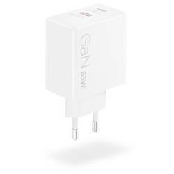 Lenovo G0A6065WEU USB nabíječka, GaN, 2x USB-C®, 45 W, 18 W, bílá