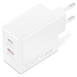 Lenovo G0A6065WEU USB nabíječka, GaN, 2x USB-C®, 45 W, 18 W, bílá