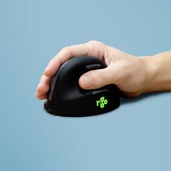 R-GO Tools HE Break ergo optická myš, přenos Bluetooth®, 5 tlačítko, 2400 dpi, černá