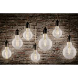 Paulmann 28957 LED Energetická třída (EEK2021) F (A - G) E27 kulatý tvar 7.5 W = 60 W teplá bílá (Ø x v) 95 mm x 140 mm 1 ks