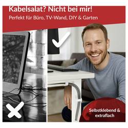 držák na kabely Label the Cable PRO 3120 bílá