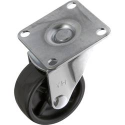 TOOLCRAFT TO-5137893 Gumové pevné kolečko 50 mm s konstrukční deskou nosnost (max.): 50 kg