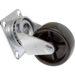 TOOLCRAFT TO-5137893 Gumové pevné kolečko 50 mm s konstrukční deskou nosnost (max.): 50 kg