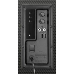 SpeedLink SL-830100-BK 2.1 PC reproduktory Bluetooth®, kabelový, USB 60 W černá