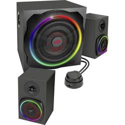 SpeedLink SL-830100-BK 2.1 PC reproduktory Bluetooth®, kabelový, USB 60 W černá