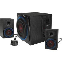 SpeedLink SL-830100-BK 2.1 PC reproduktory Bluetooth®, kabelový, USB 60 W černá
