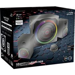 SpeedLink SL-830100-BK 2.1 PC reproduktory Bluetooth®, kabelový, USB 60 W černá