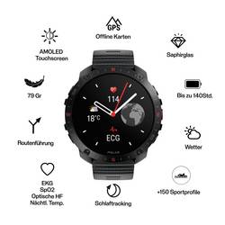 Polar Grit X2 Pro sportovní hodinky černá