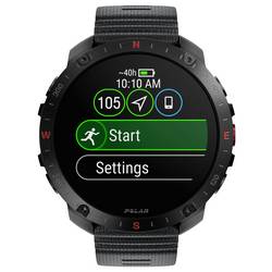 Polar Grit X2 Pro sportovní hodinky černá