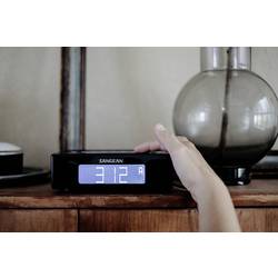 Sangean DCR-89+ A500476 radiobudík, DAB+, FM, AUX, USB, funkce alarmu, černá