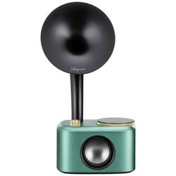 Sangean CP-100D Gramophone A500474 stolní rádio, DAB+, FM, AUX, Bluetooth, USB, dotykový displej, s akumulátorem, tyrkysová