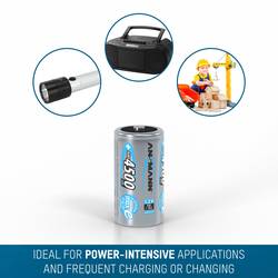 Ansmann maxE HR14 akumulátor malé mono C Ni-MH 4500 mAh 1.2 V 2 ks