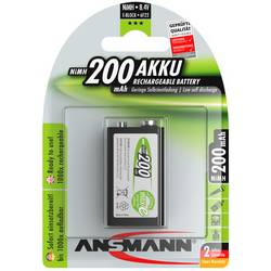 Ansmann maxE 6LR61 akumulátor 9 V Ni-MH 200 mAh 8.4 V 1 ks