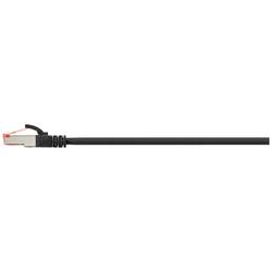 Renkforce RF-5771528 RJ45 síťové kabely, propojovací kabely CAT 6 S/FTP 2.00 m černá bez halogenů 1 ks