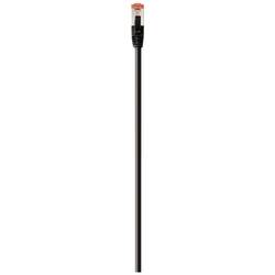 Renkforce RF-5771528 RJ45 síťové kabely, propojovací kabely CAT 6 S/FTP 2.00 m černá bez halogenů 1 ks