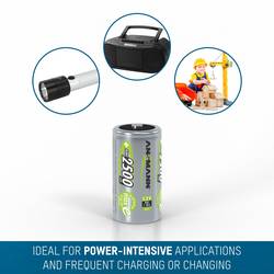 Ansmann maxE HR14 akumulátor malé mono C Ni-MH 2500 mAh 1.2 V 2 ks