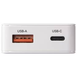VOLTCRAFT UC-1C1A45W01 USB nabíječka 45 W 1x USB A , 1x USB-C® Rychlé nabíjení, Power Delivery 3.0 bílá GaN